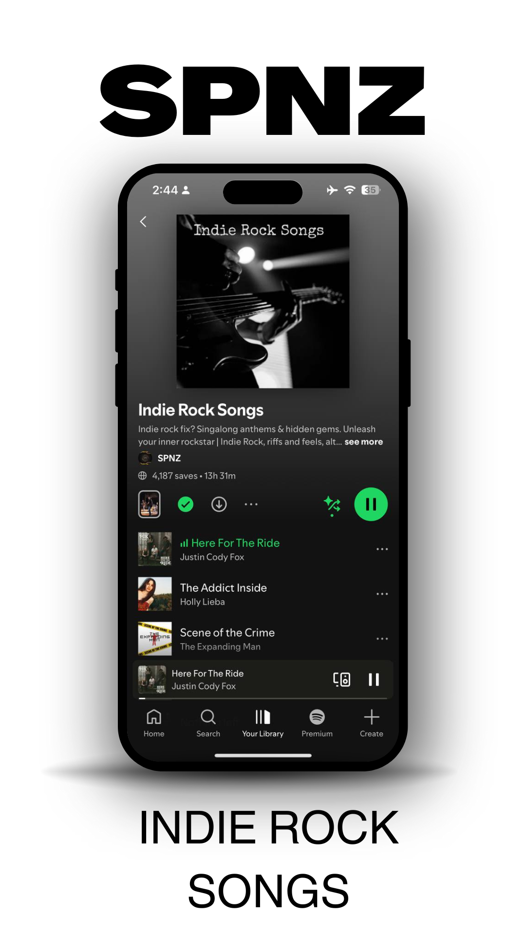 indie rock phone
